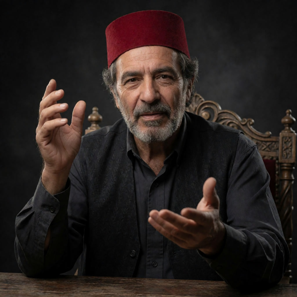Al-Hakawati, portrait