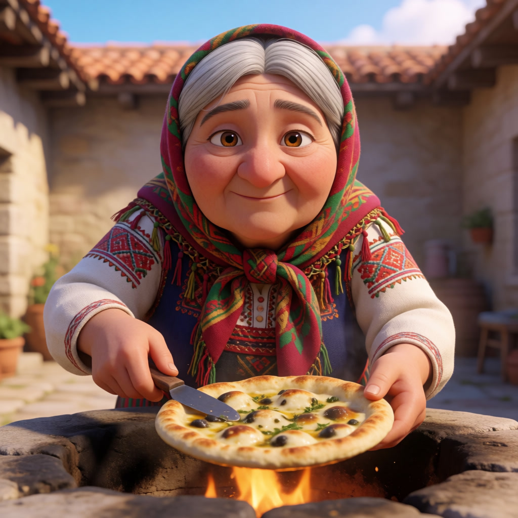 Teta Zaatar, portrait