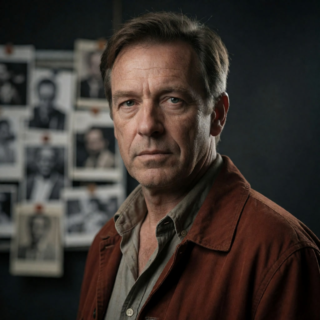 Detective Cole, portrait