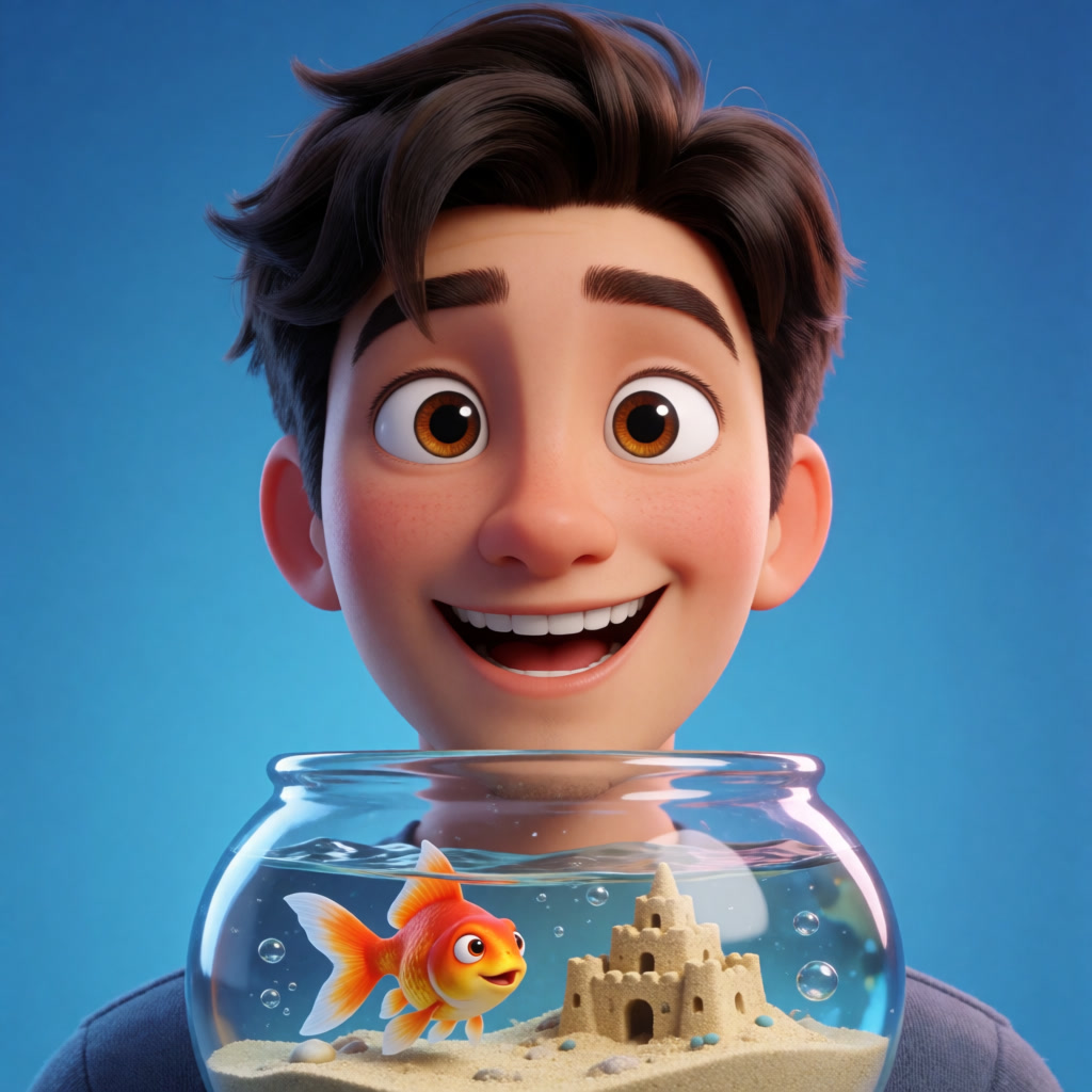 Finn, portrait