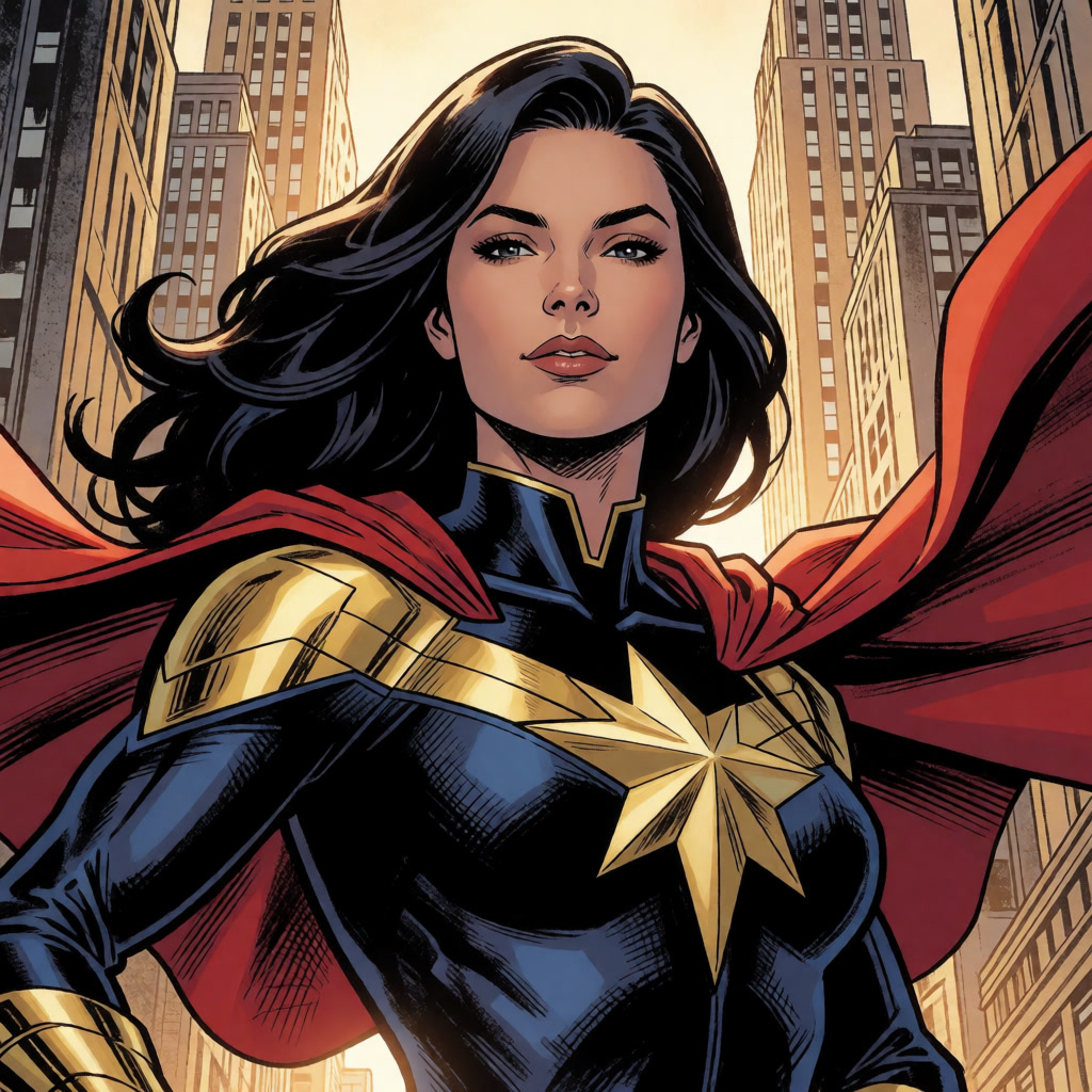 Captain Nova, portrait