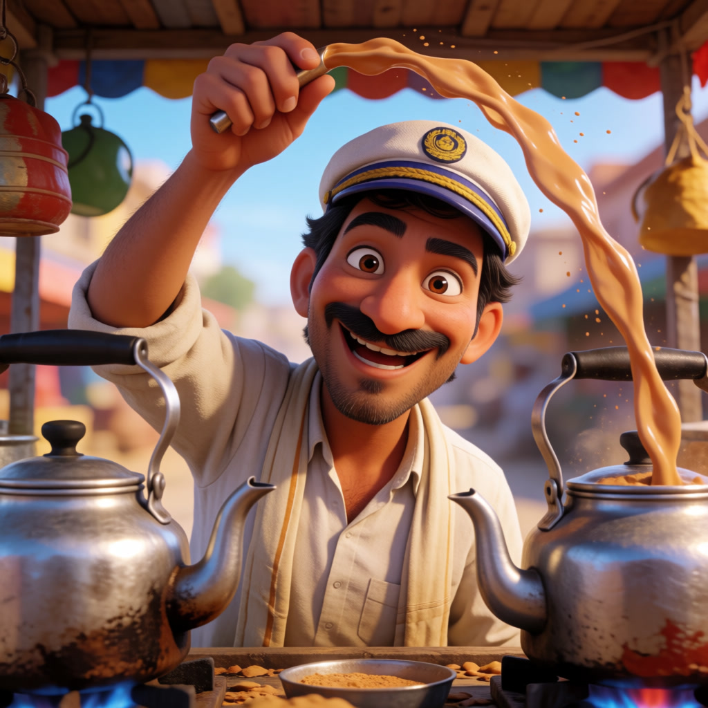 Captain Chai, portrait