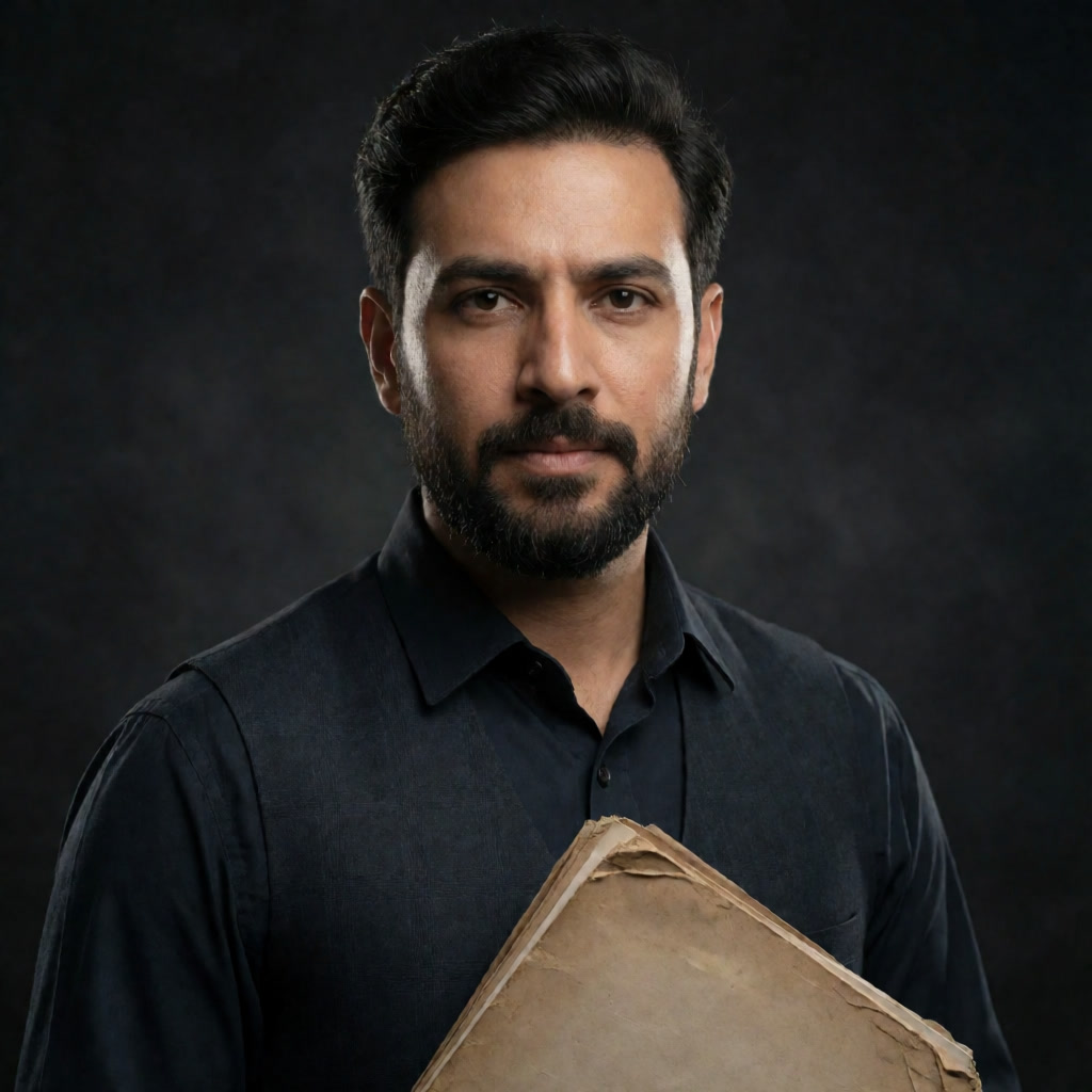 Inspector Faisal, portrait