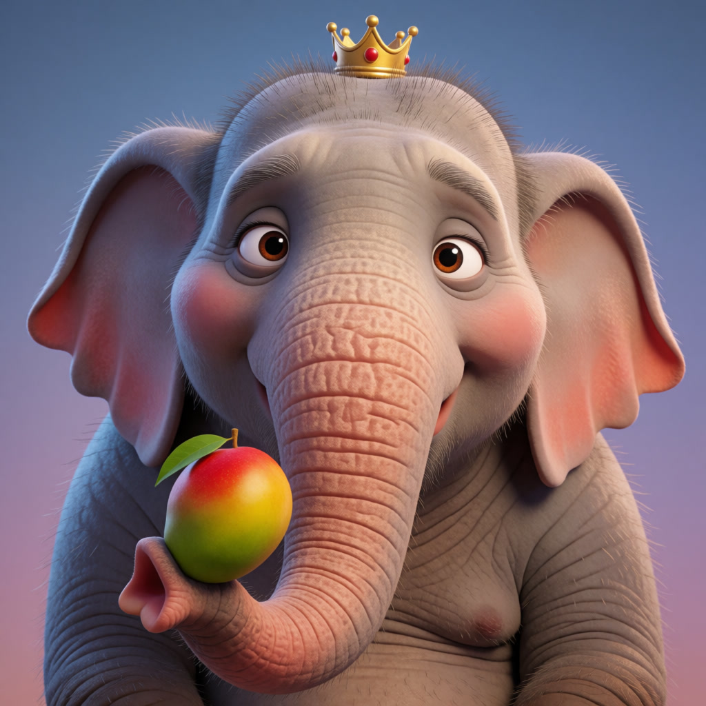 Hathi Raja, portrait