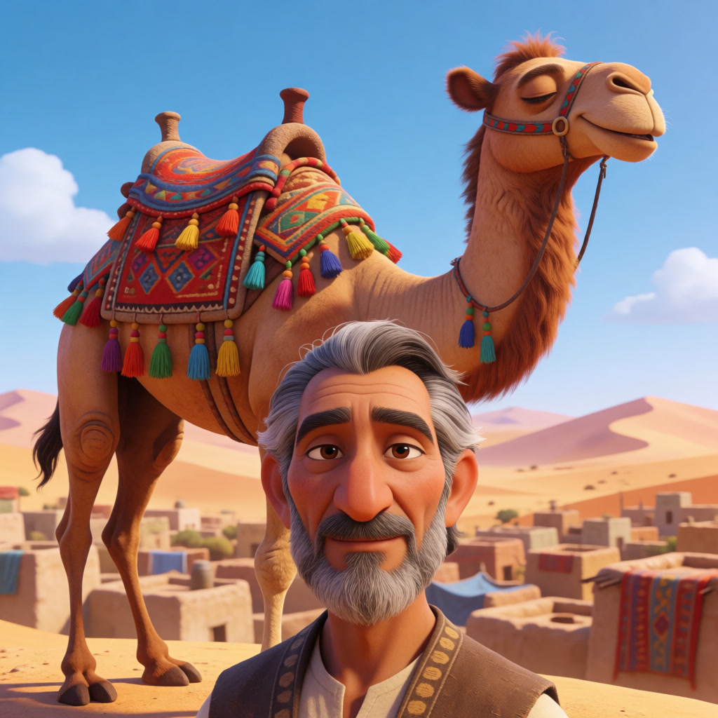Oont Miyan, portrait