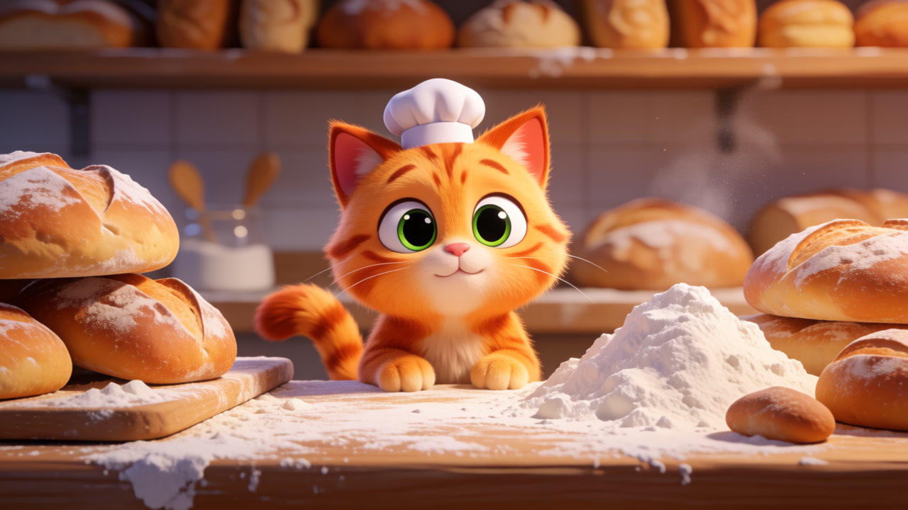 Cover for Mishmish Runs the Bakery