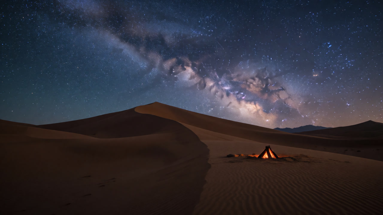 Cover for A Night in the Desert
