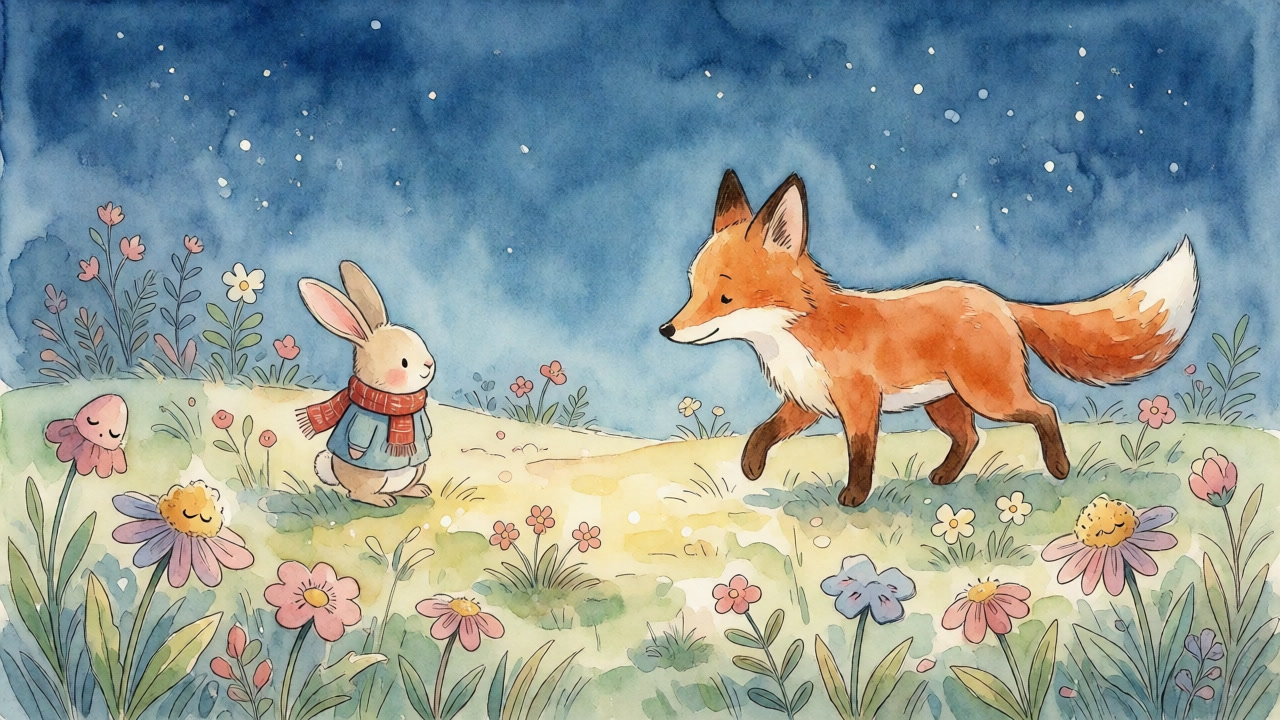 Cover for Pip and the Moonlit Meadow