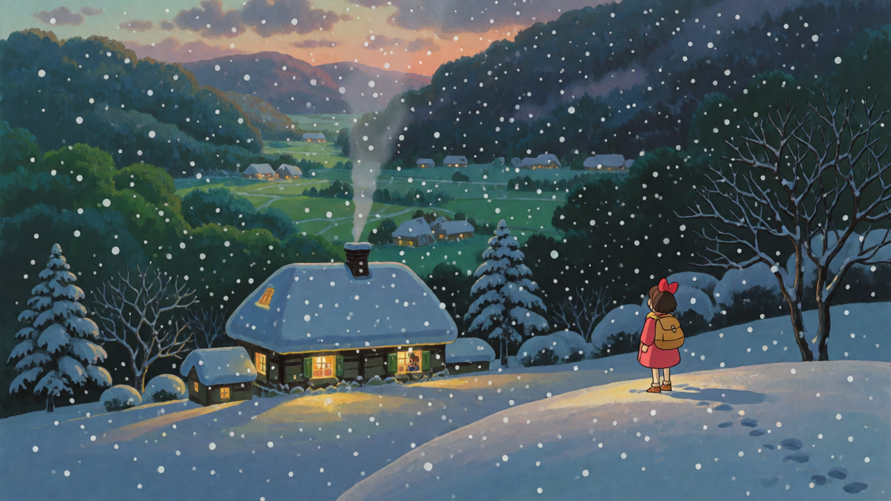 Cover for The First Snow in the Valley