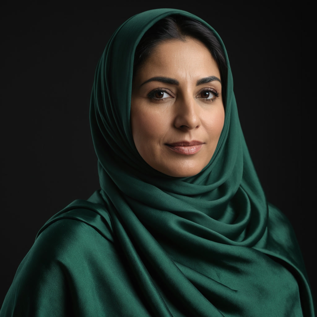 Aisha, portrait