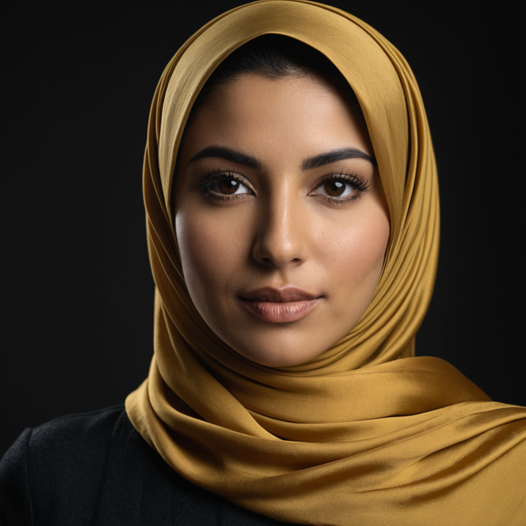 Huda, portrait