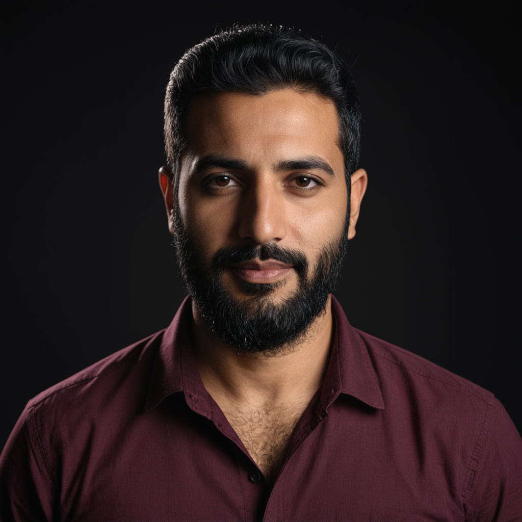 Khalid Haddad, portrait