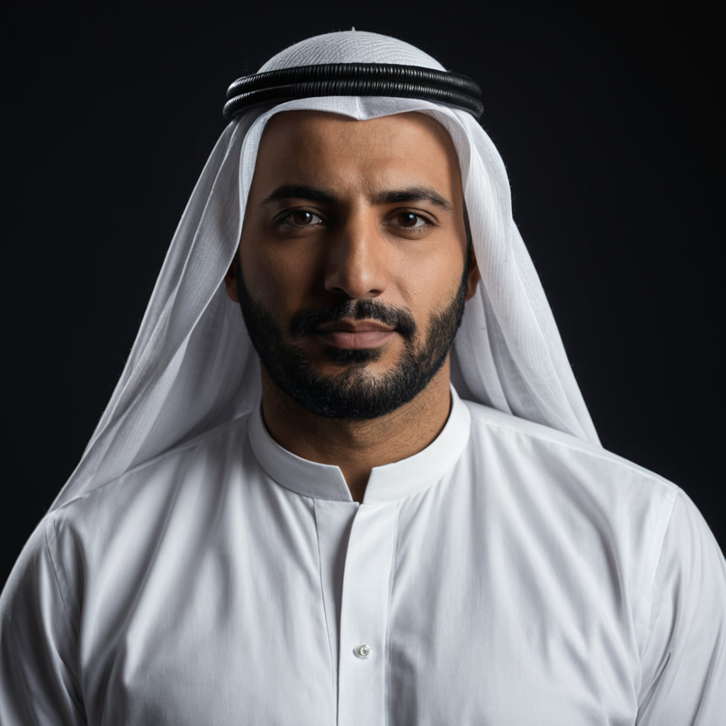 Hamza Haddad, portrait