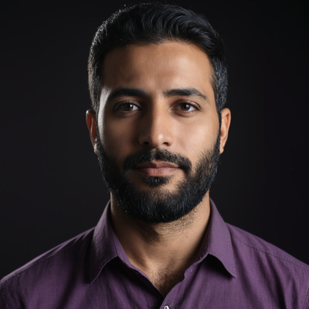 Khalid Nasser, portrait