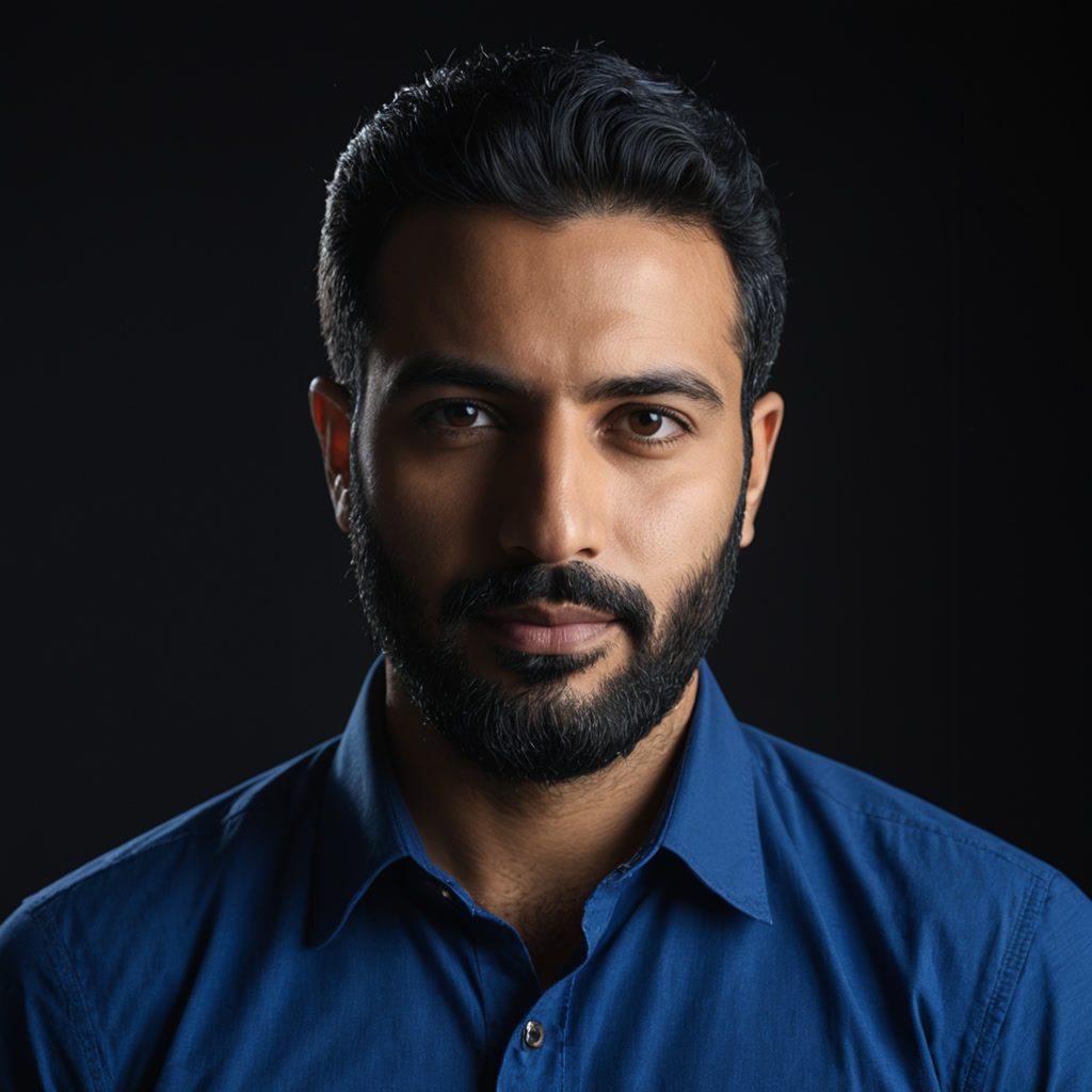 Ahmad Nasser, portrait