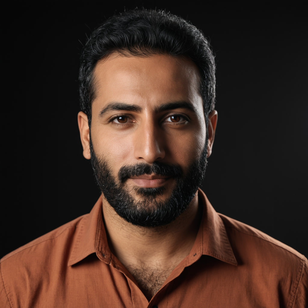 Tariq Nasser, portrait