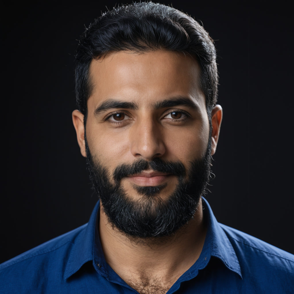Hazem Nasser, portrait