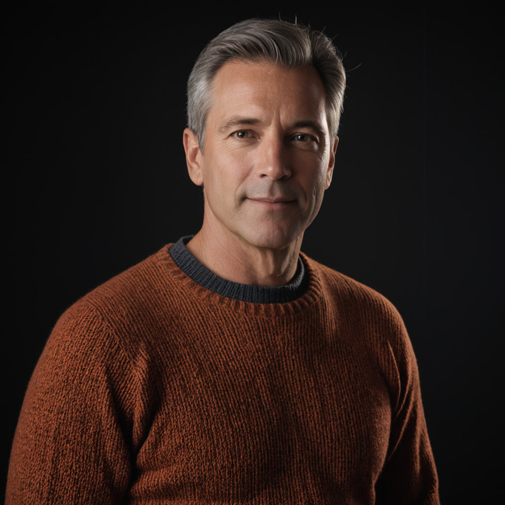 Mark Stone, portrait