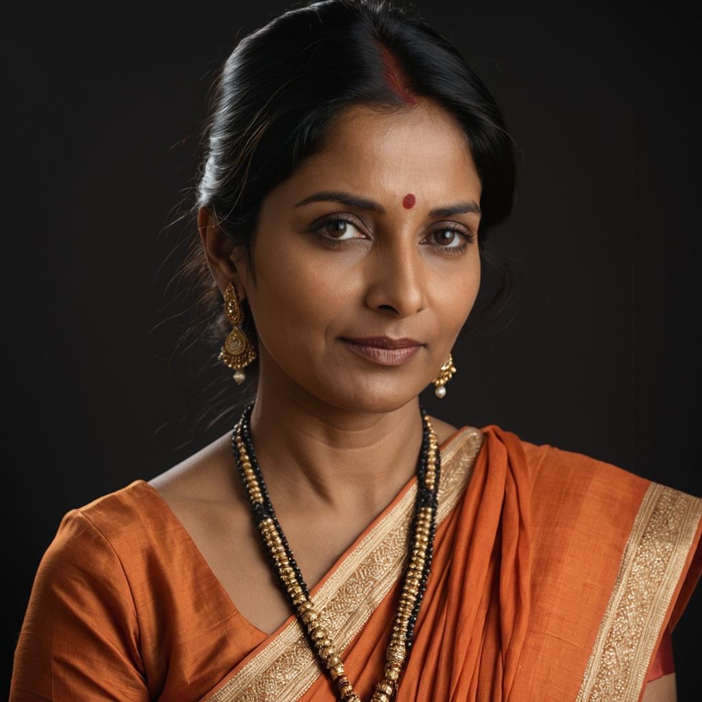 Rekha, portrait