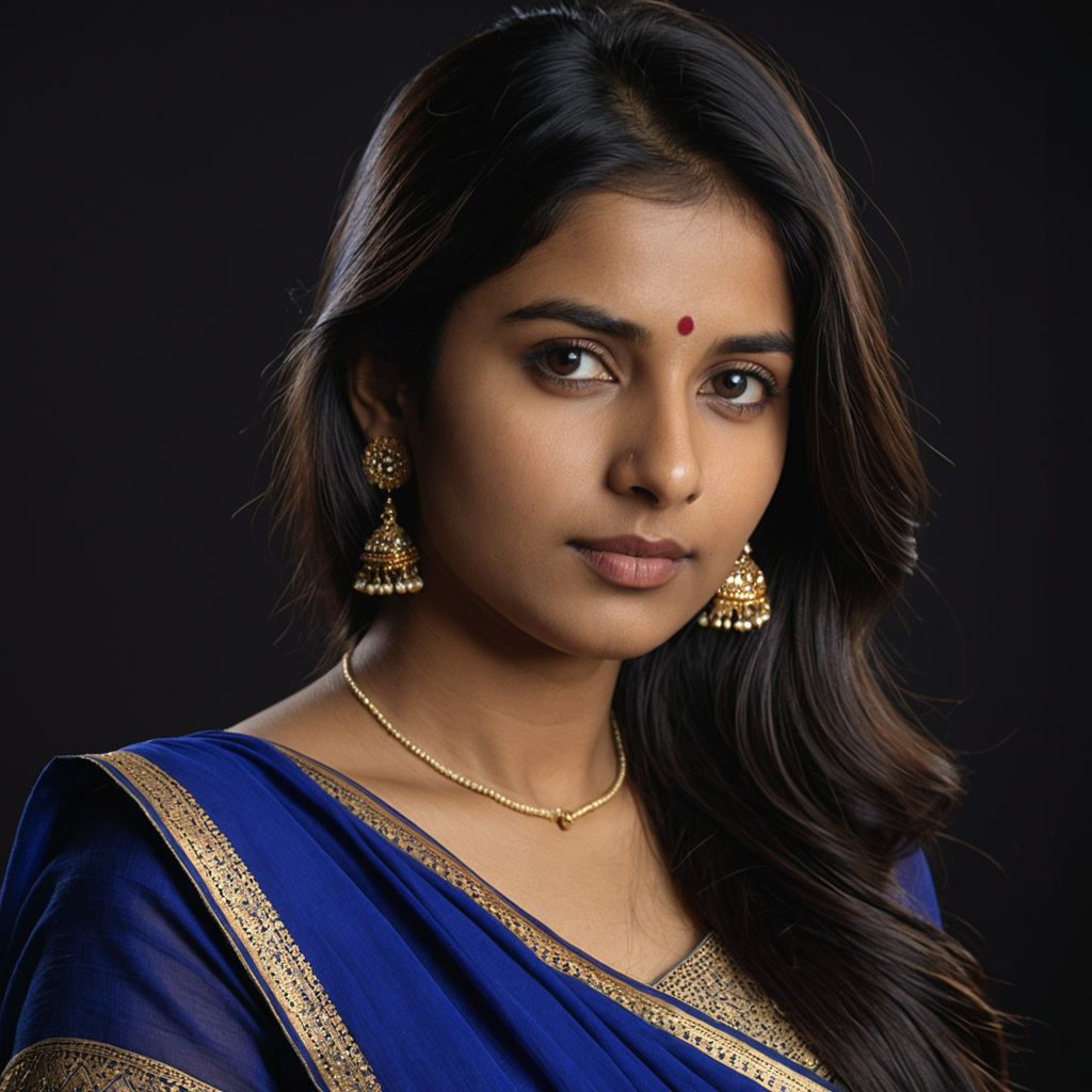 Riya, portrait