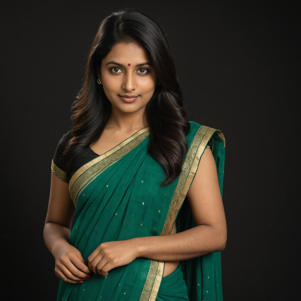 Tanvi, portrait