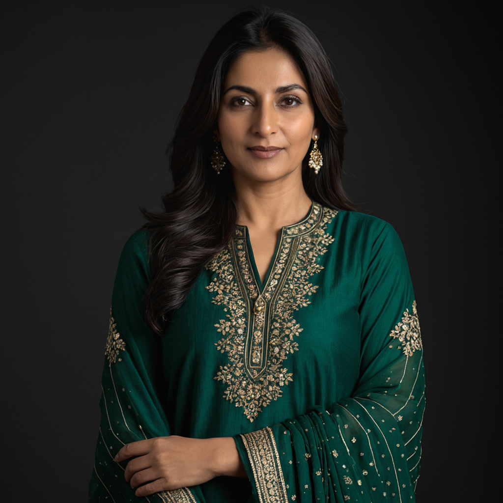 Uzma, portrait